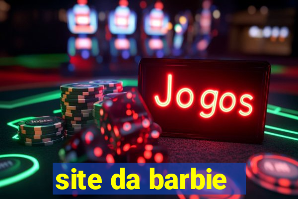 site da barbie - jogos